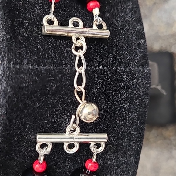 Hand crafted double strand necklace - Picture 3 of 3